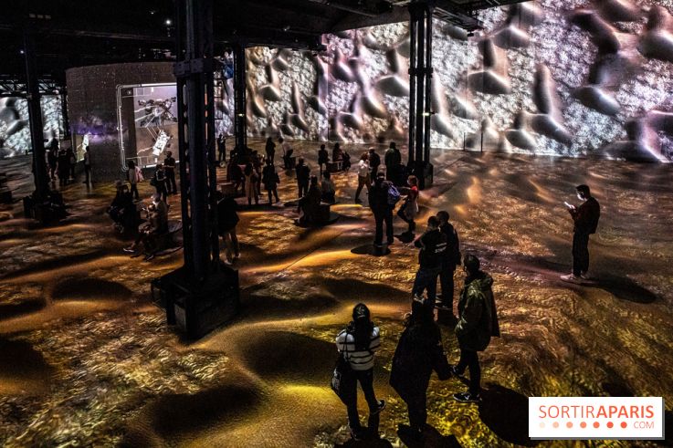 Photos : Destination Cosmos à l'Atelier des Lumières