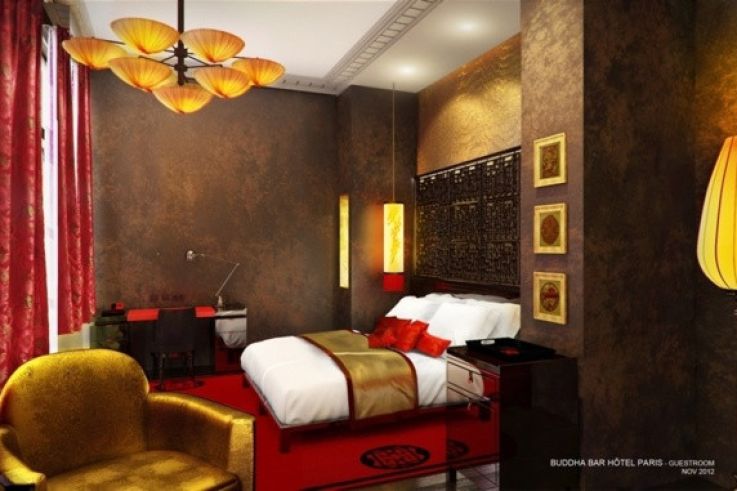 Chambre © Buddha-Bar Hotel Paris