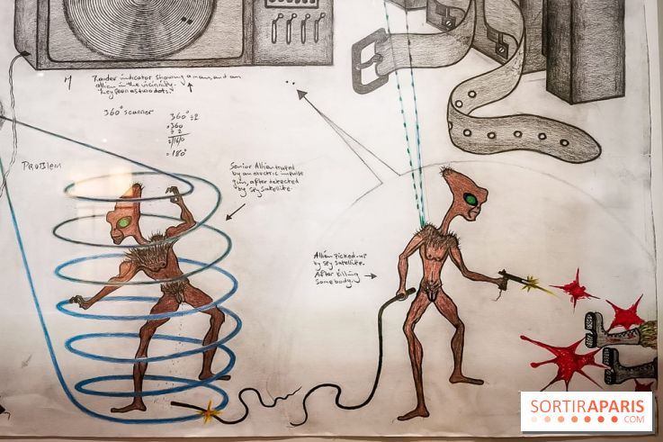 Exposition Abu Bakarr Mansaray à la Cité des Sciences et de l'Industrie - nos photos