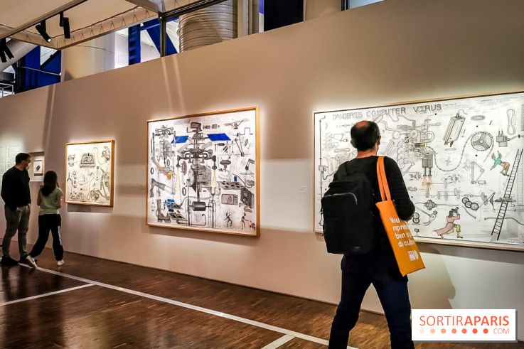 Exposition Abu Bakarr Mansaray à la Cité des Sciences et de l'Industrie - nos photos