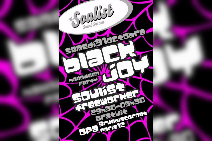 Soulist Sound System, Blackjoy, Halloween, OPA, Paris, Soirée, Clubbing