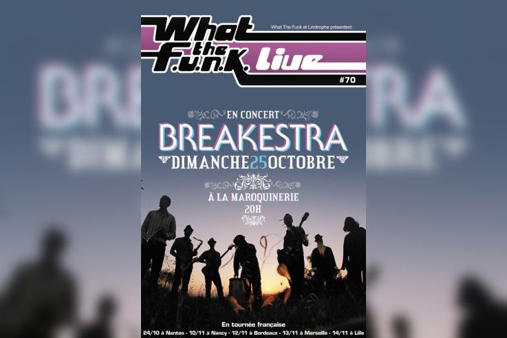 What The Funk, Breakestra, Maroquinerie, Concert, Paris 