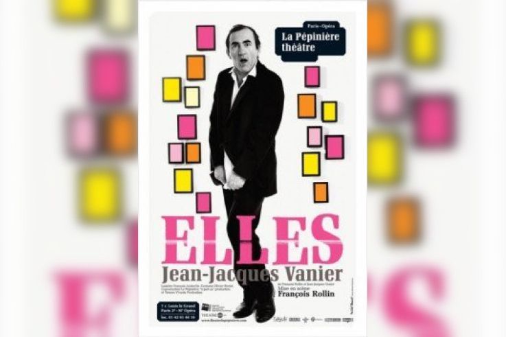 Elles, Jean-Jacques Vanier, One Man Show, Spectacle, Pépînière, Paris
