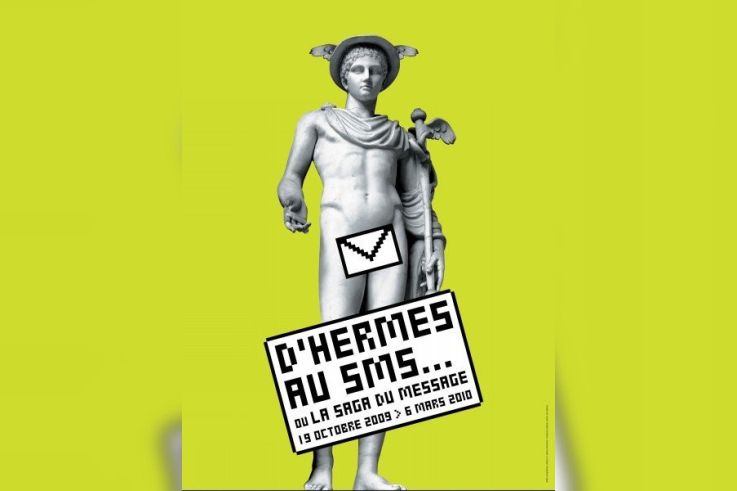 Hermes, SMS, Musée, Poste, Paris