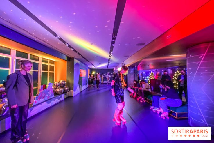 La piste de Roller gratuite aux galeries Lafayette