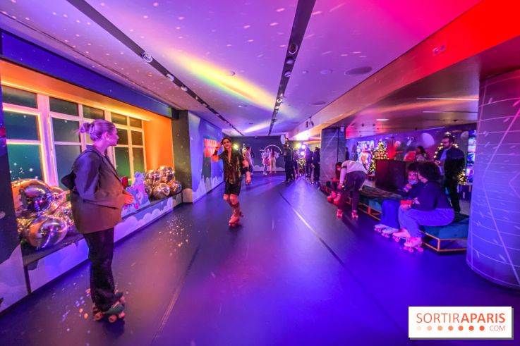La piste de Roller gratuite aux galeries Lafayette