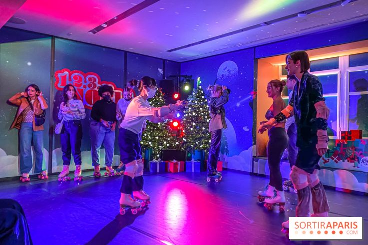 La piste de Roller gratuite aux galeries Lafayette