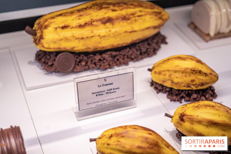 La Bûche Cabosse et les créations de Noël de CinqSens 2021