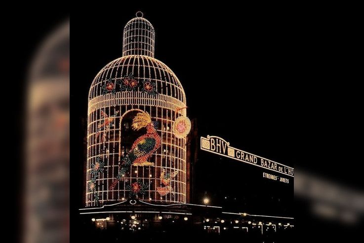 Illuminations de Noël en 1925 