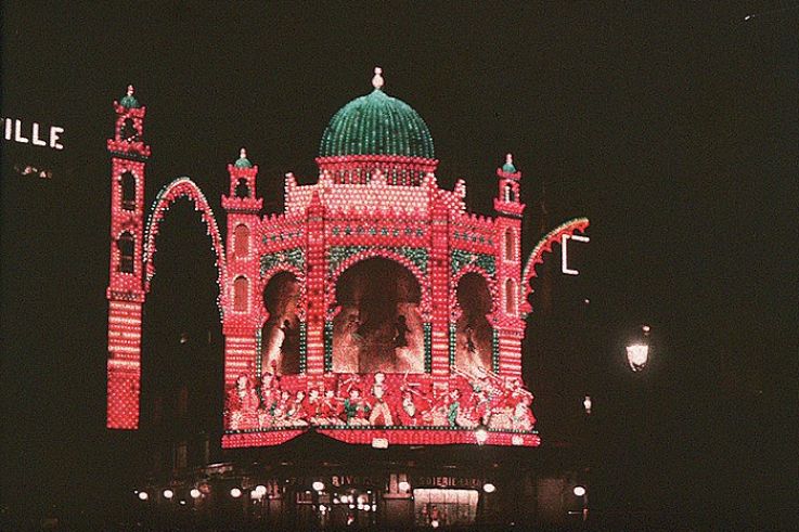Illuminations de Noël en 1925 