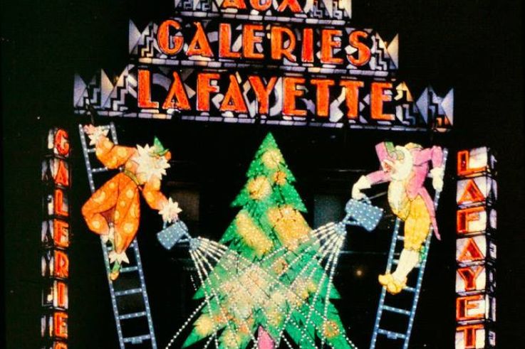 Illuminations de Noël en 1925 