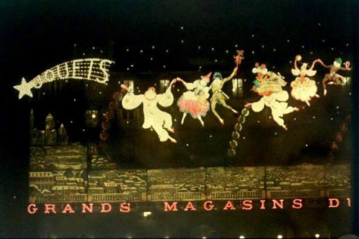Illuminations de Noël en 1925 