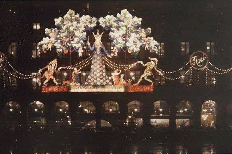 Illuminations de Noël en 1925 