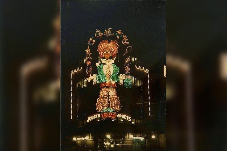 Illuminations de Noël en 1925 