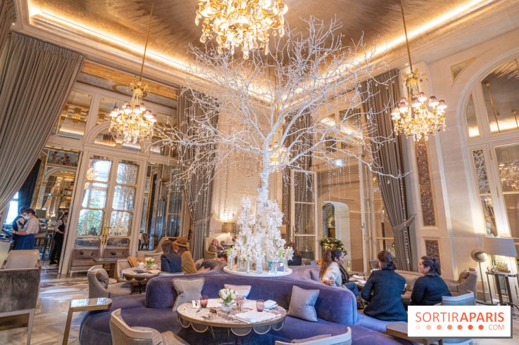 Le tea time de Noël du Crillon 