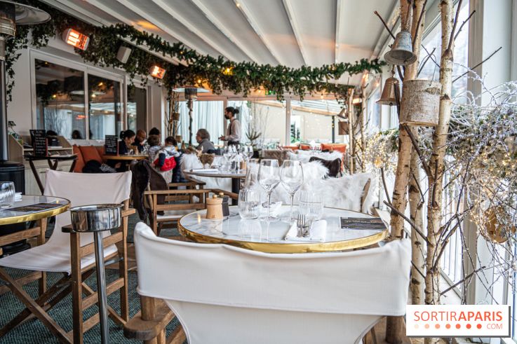 La Maison Louveciennes en chalet d'hiver, les photos