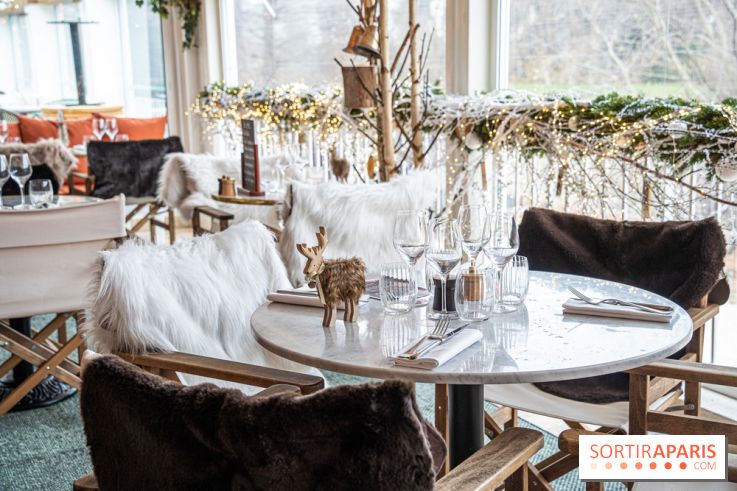 La Maison Louveciennes en chalet d'hiver, les photos