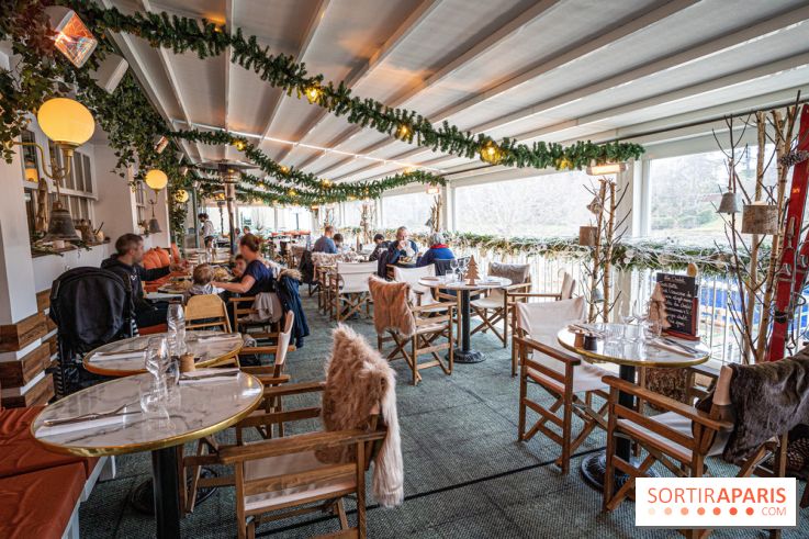 La Maison Louveciennes en chalet d'hiver, les photos
