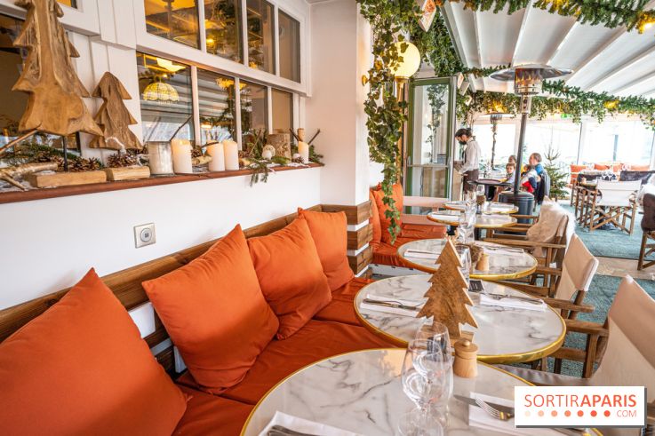 La Maison Louveciennes en chalet d'hiver, les photos