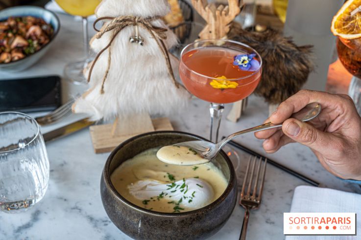 La Maison Louveciennes en chalet d'hiver, les photos