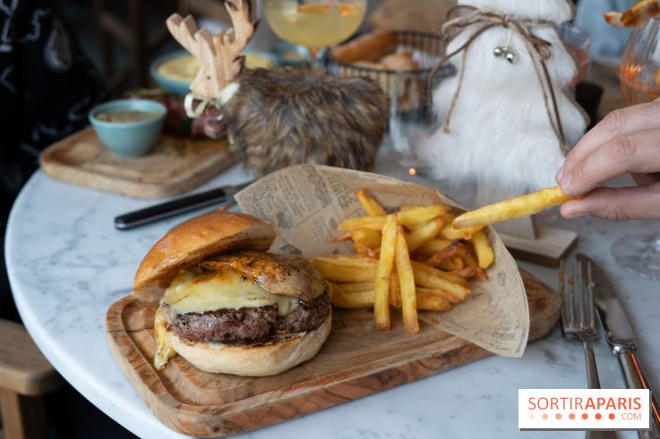 La Maison Louveciennes en chalet d'hiver, les photos