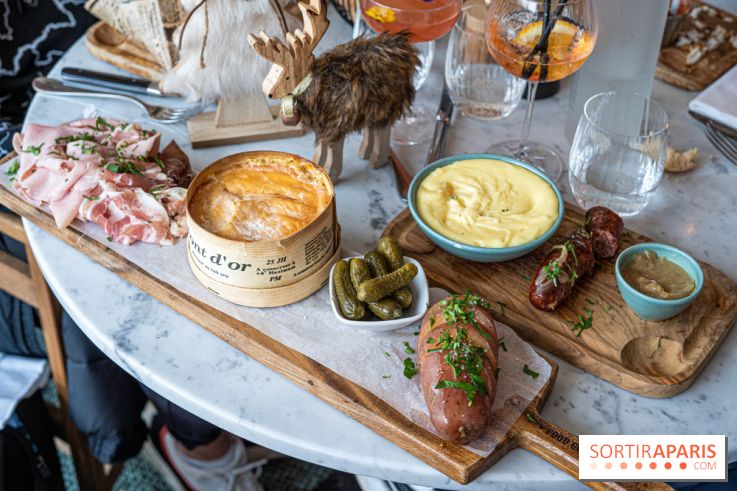 La Maison Louveciennes en chalet d'hiver, les photos