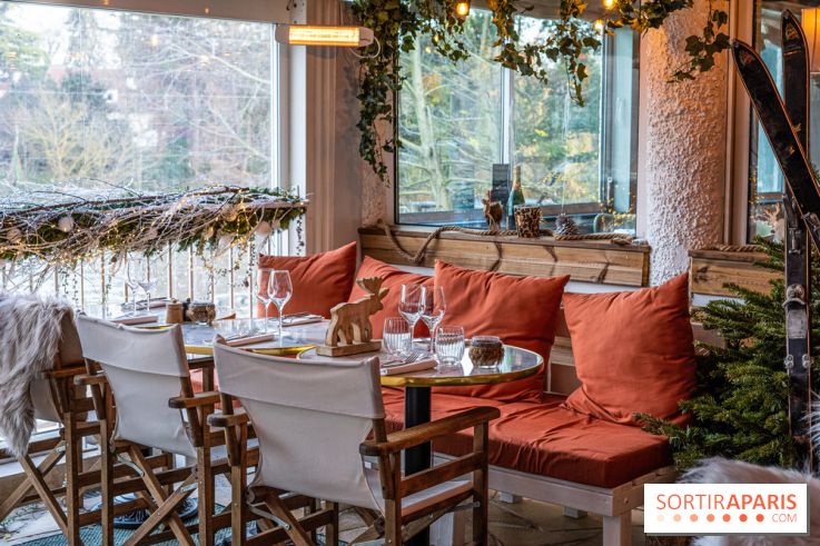 La Maison Louveciennes en chalet d'hiver, les photos