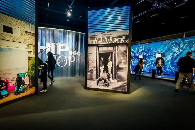 Hip-hop 360, l'exposition immersive à la Philharmonie de Paris - nos photos