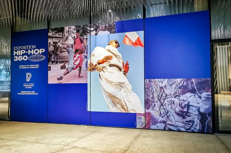 Hip-hop 360, l'exposition immersive à la Philharmonie de Paris - nos photos
