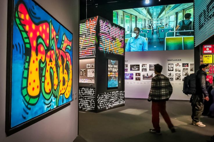 Hip-hop 360, l'exposition immersive à la Philharmonie de Paris - nos photos