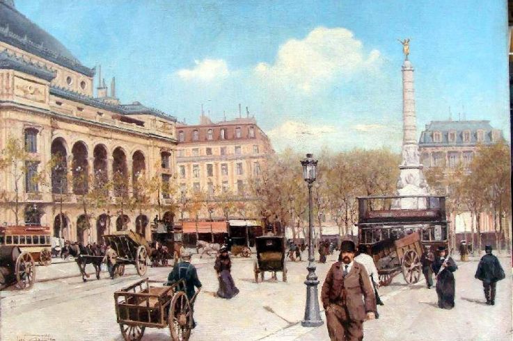 Paris en 1910 - 1920 peint par Léon Zeytline - PHOTOS