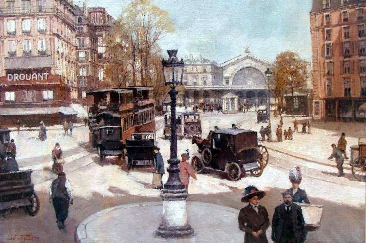 Paris en 1910 - 1920 peint par Léon Zeytline - PHOTOS