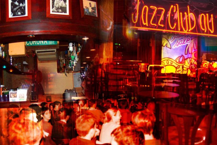 le baiser salé, club de jazz, bois