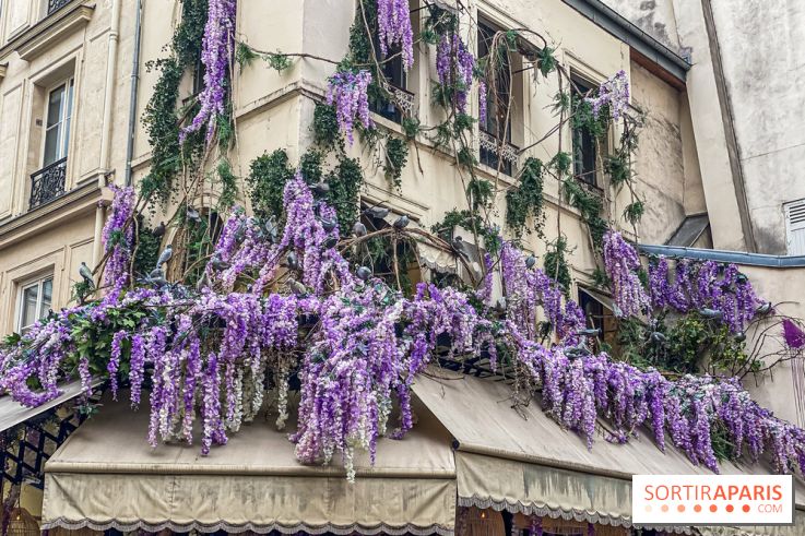 Les cafés fleuris de Paris