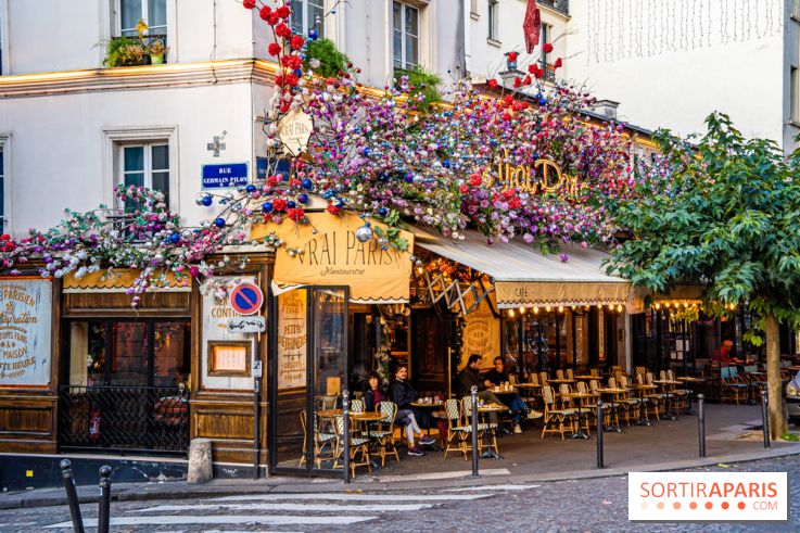 Les cafés fleuris de Paris
