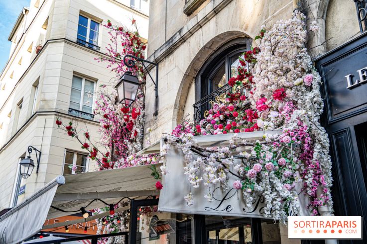Les cafés fleuris de Paris