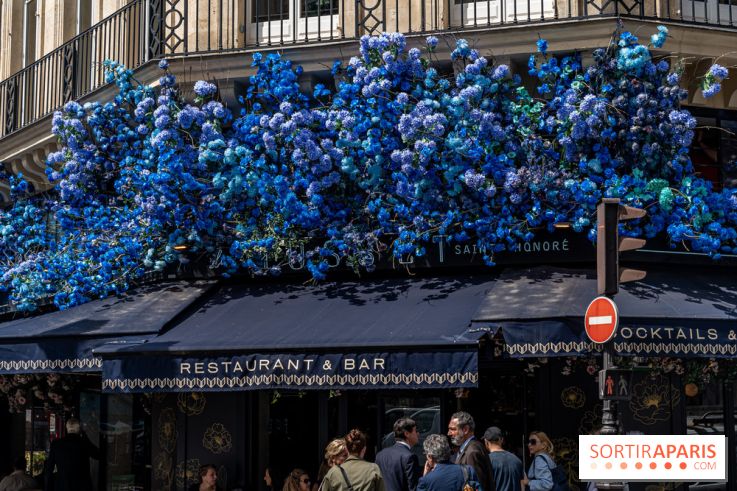 Les cafés fleuris de Paris