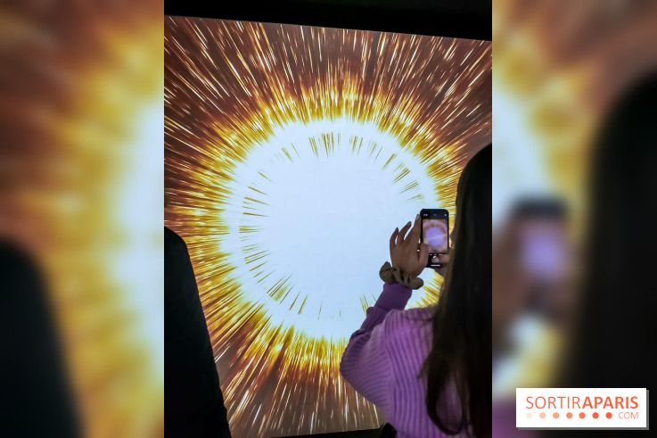 Expérience immersive Sound Journey to space à vivre à la Samaritaine : nos photos