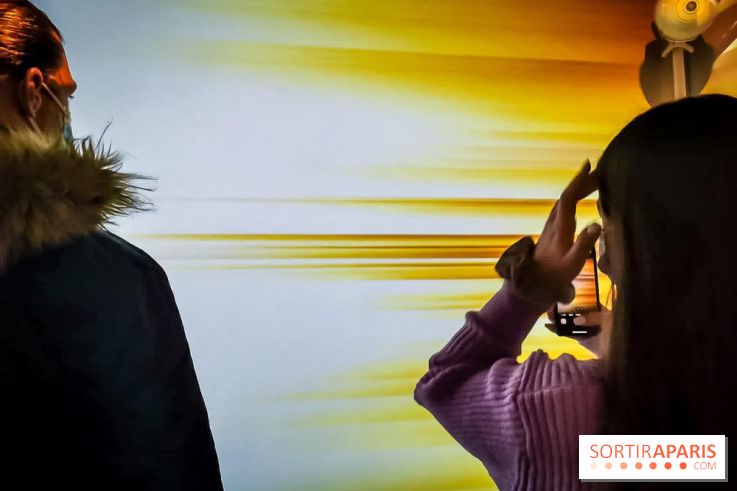 Expérience immersive Sound Journey to space à vivre à la Samaritaine : nos photos