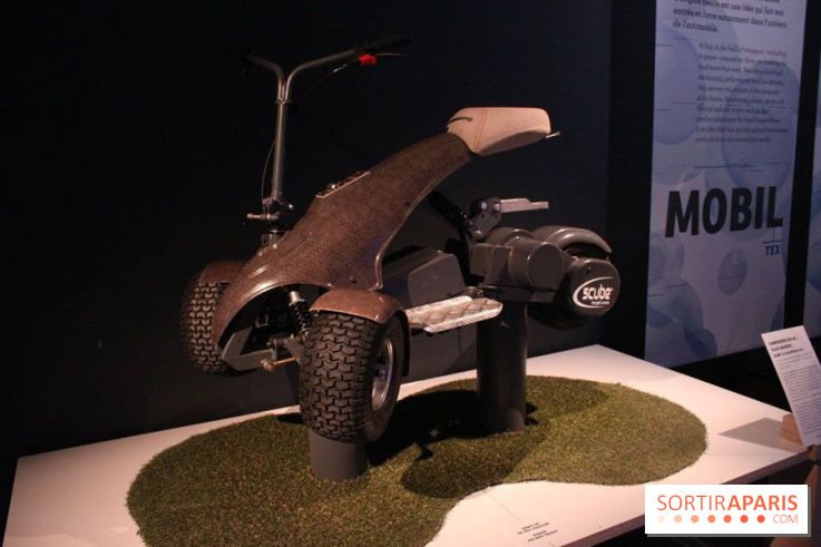 Scube Ci Flax, tricycle électrique en composite Lin