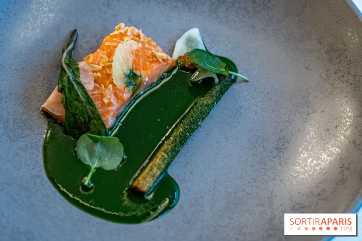 L'Axel, le restaurant étoilé de Fontainebleau, les photos