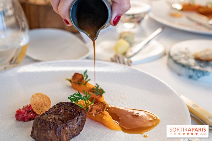 L'Axel, le restaurant étoilé de Fontainebleau, les photos