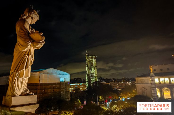 Visuels musée et monument - tour Saint-Jacques nuit