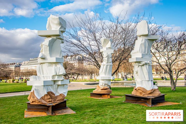 Saison France-Portugal 2022 : Pedro Cabrita Reis au Jardin des Tuileries - nos photos