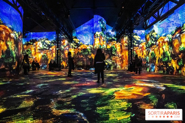 Exposition Cézanne à l’Atelier des Lumières 