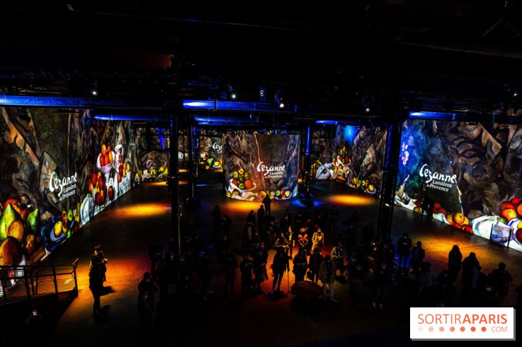 Exposition Cézanne à l’Atelier des Lumières 