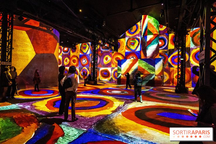 Exposition Kandinsky à l’Atelier des Lumières
