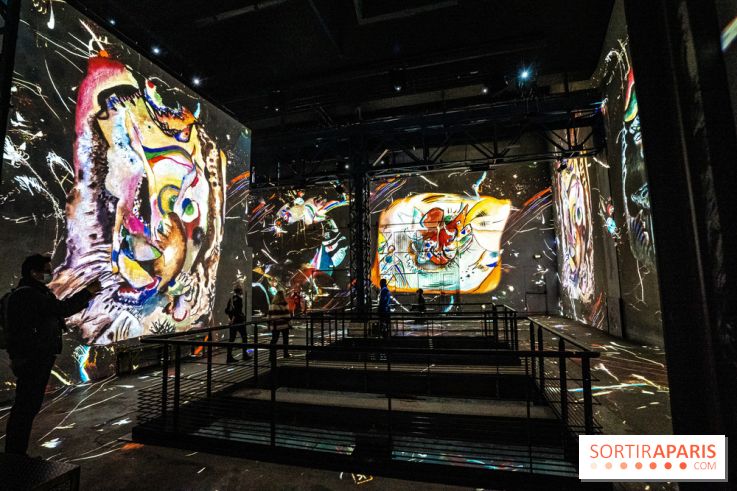 Exposition Kandinsky à l’Atelier des Lumières