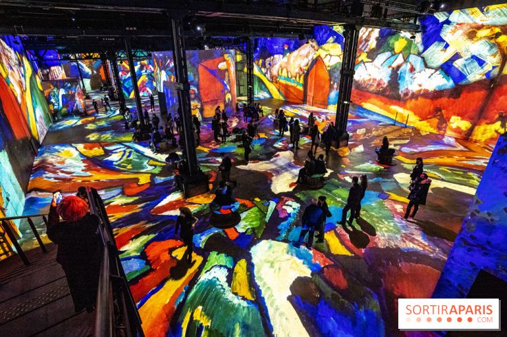 Exposition Kandinsky à l’Atelier des Lumières