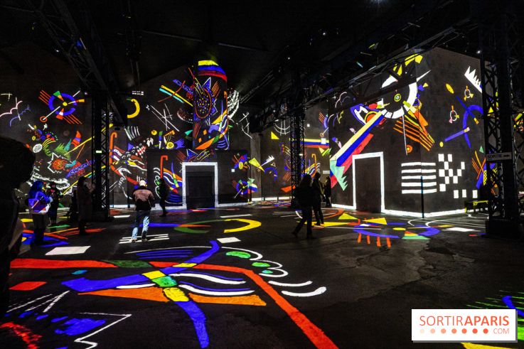 Exposition Kandinsky à l’Atelier des Lumières